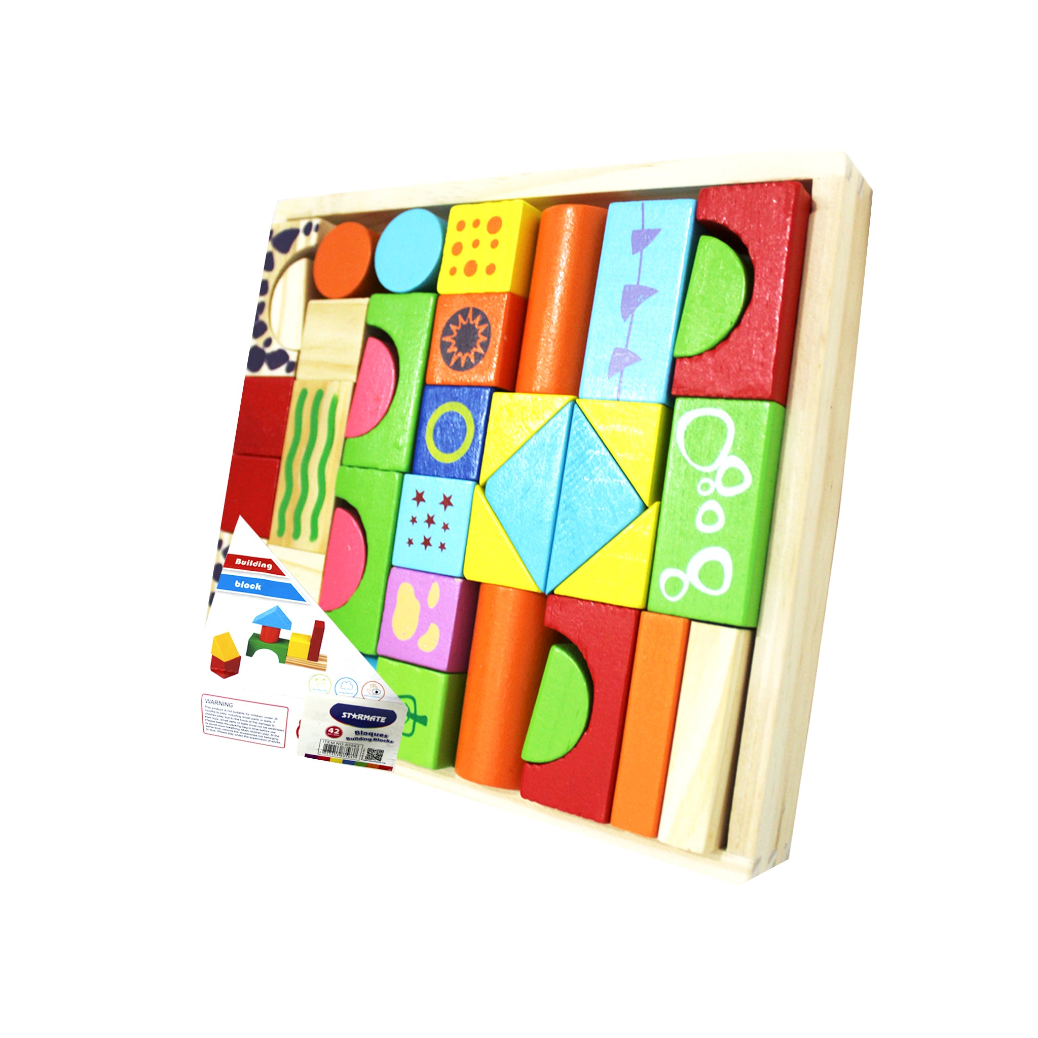 Tangram De Madera Con Figuras Geométricas - Main Image