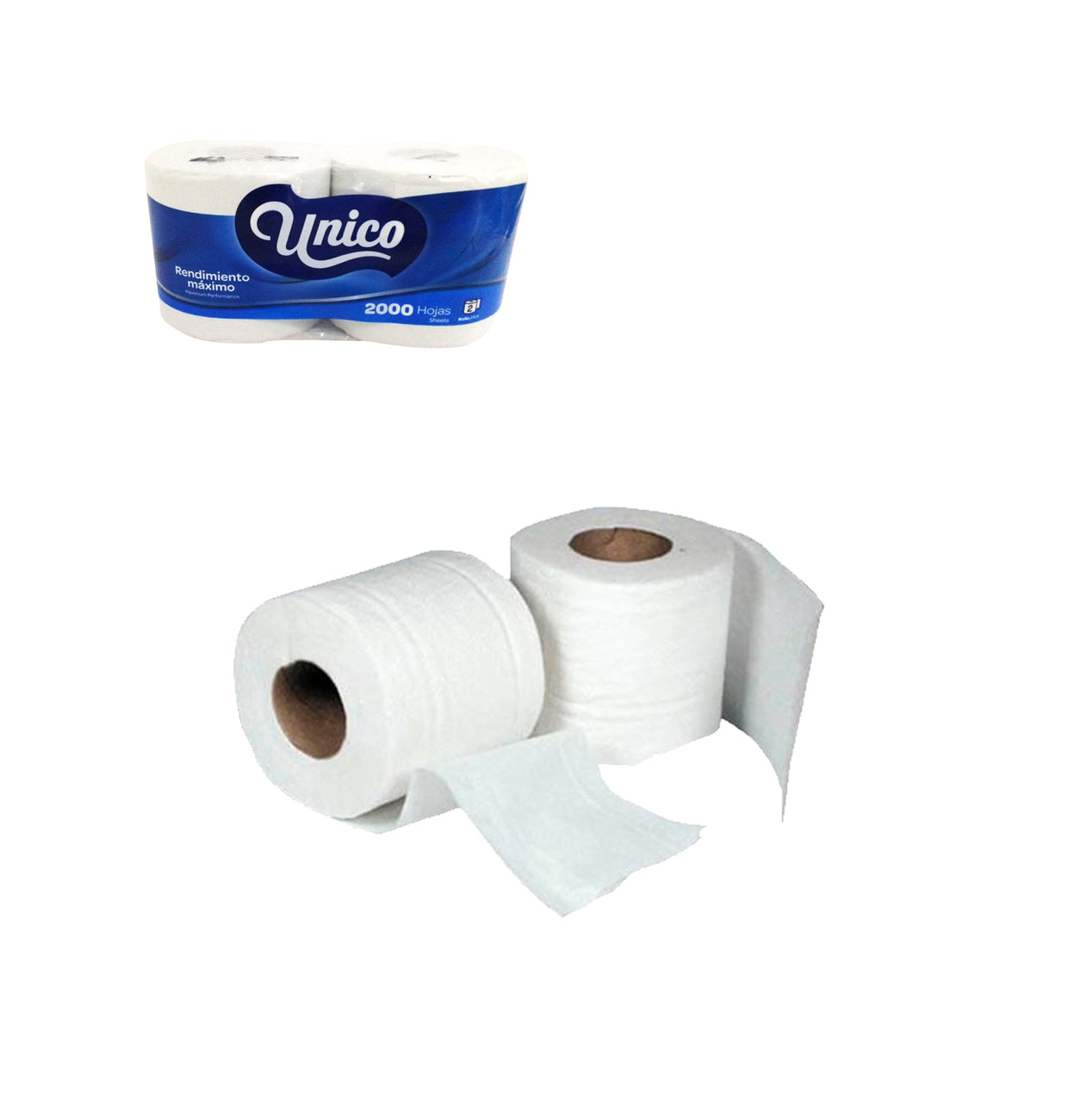 Papel Higiénico 1000Hojas 2PCS