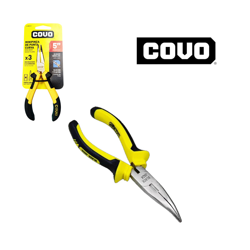 Mini pinza De Punta Curva 5" (COVO)