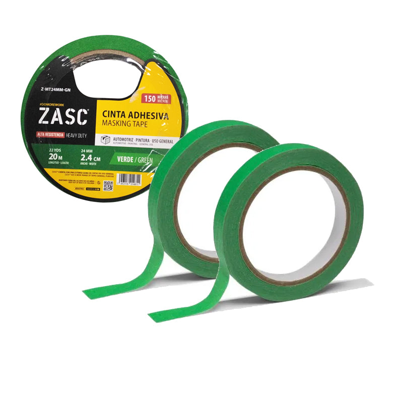 Cinta  Adhesiva 20M Verde