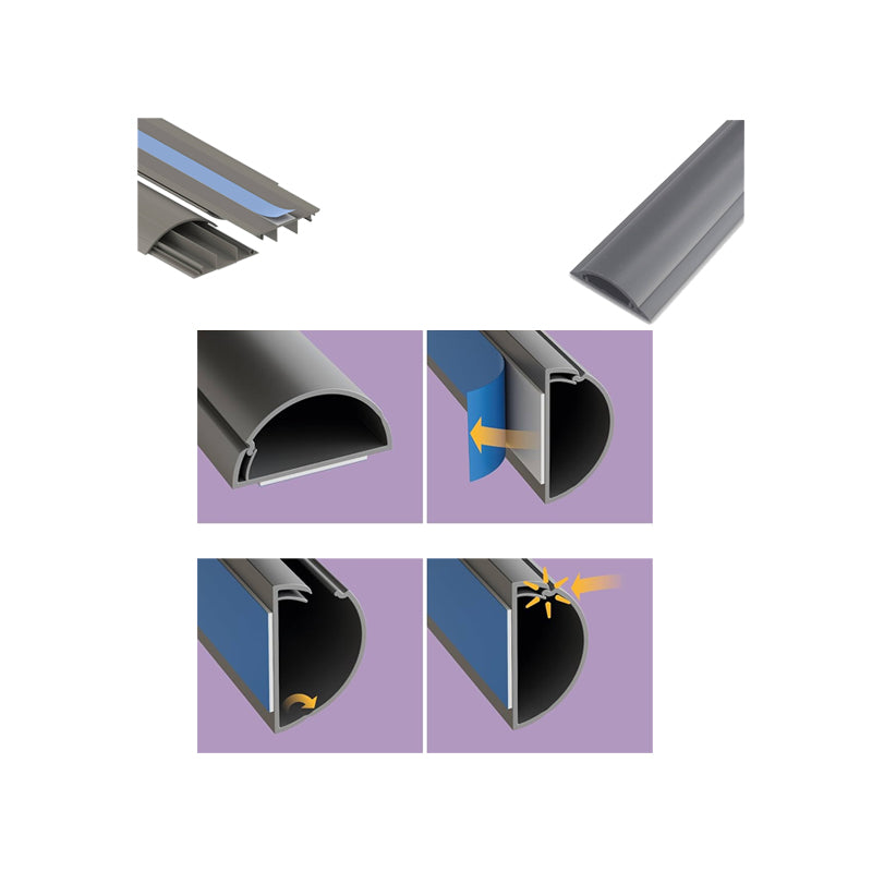 Cobertor Para Cables Plástico Cuadrado (TRIC)