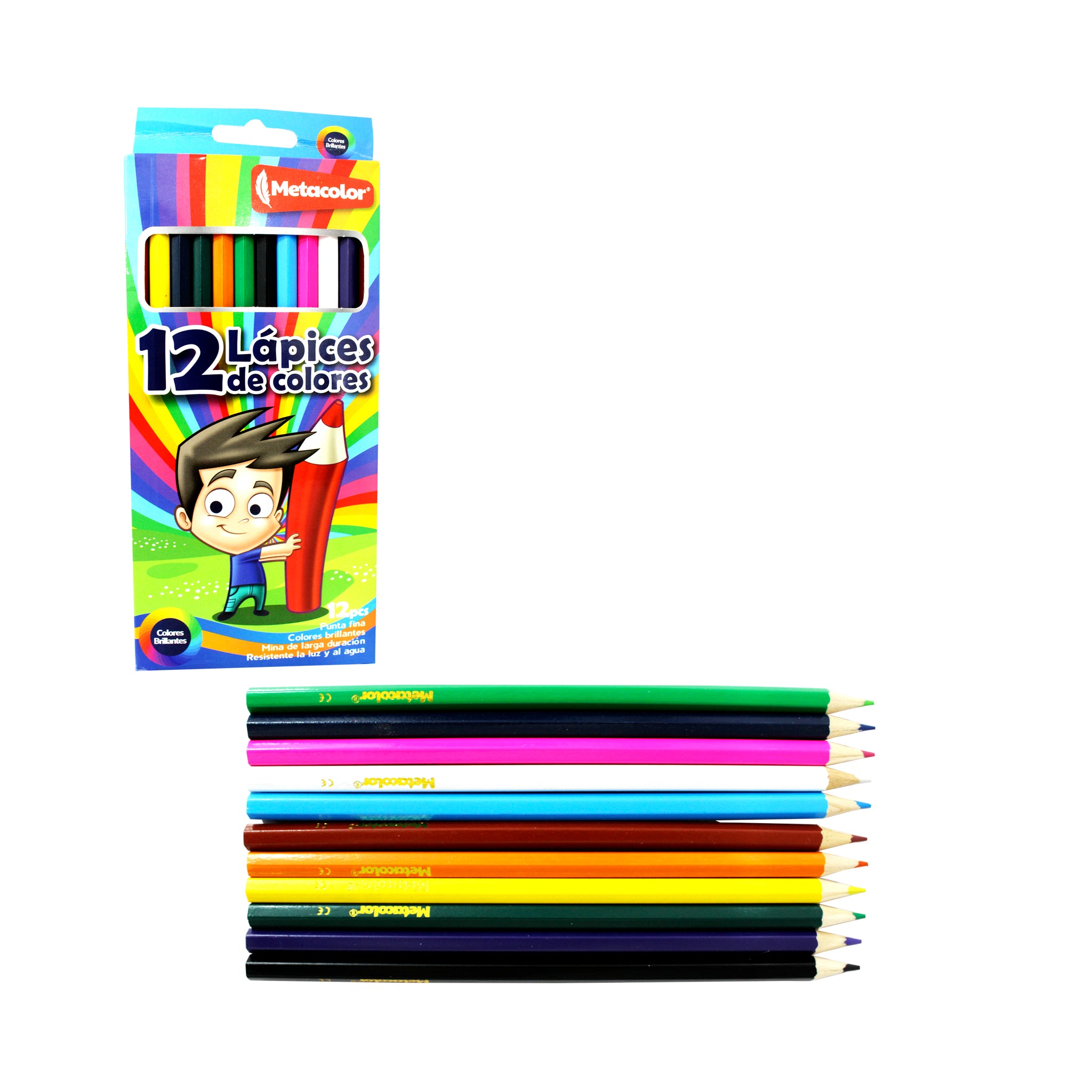 Lápices De Colores 12PCS
