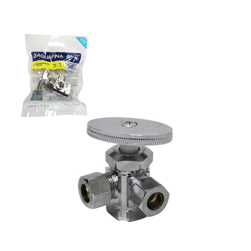 Válvula De Arresto 3/8" 1/2"