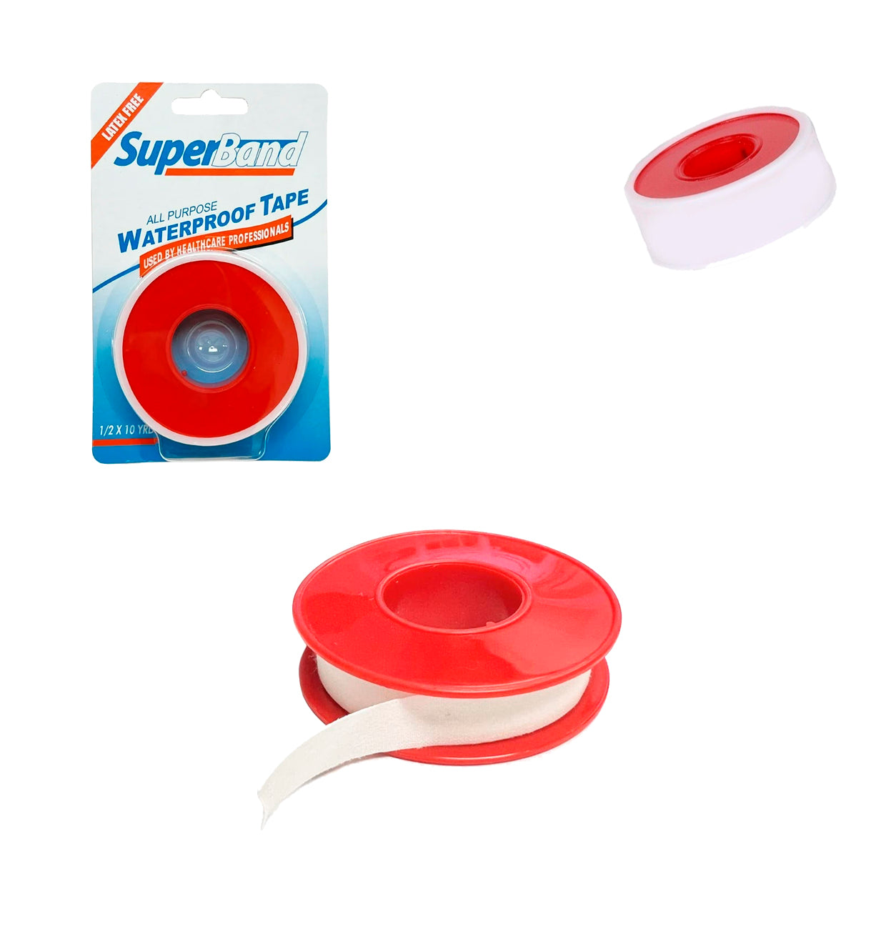 Cinta Impermeable 1/2" x 10YRD