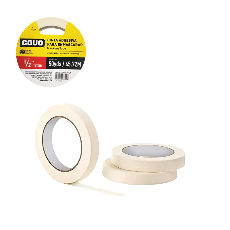 Cinta Adhesiva 1/2"  50YDS