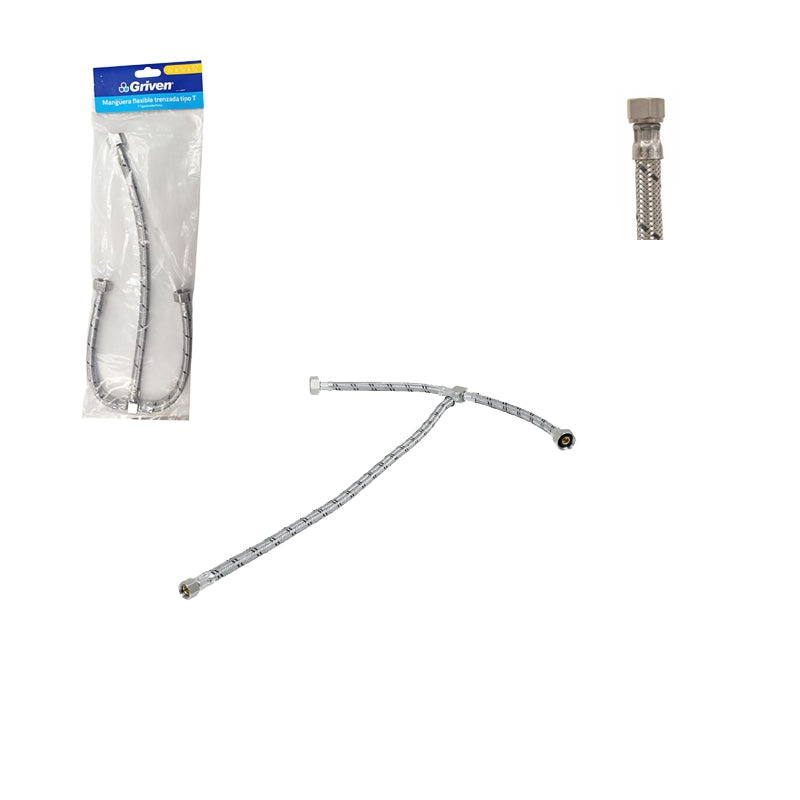 Manguera Flexible Trenzada Tipo T