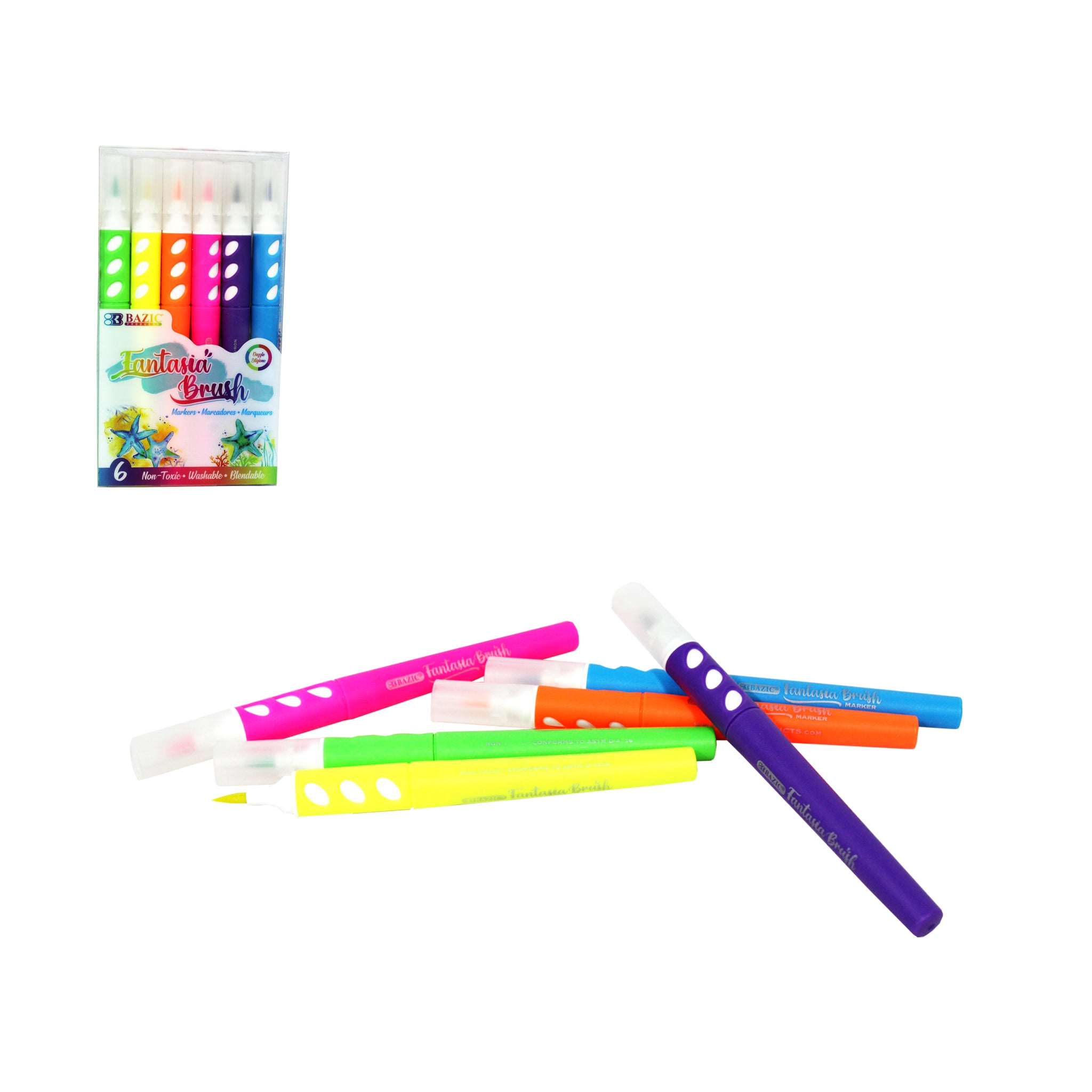 Marcadores (Fantasía)  6PCS