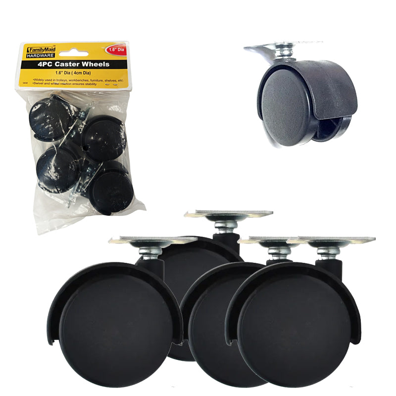 Ruedas Giratorias 4PCS