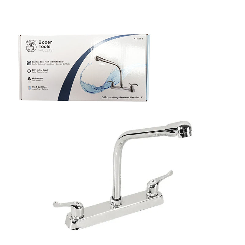 Grifo Para Fregadero Con Aireador  8"