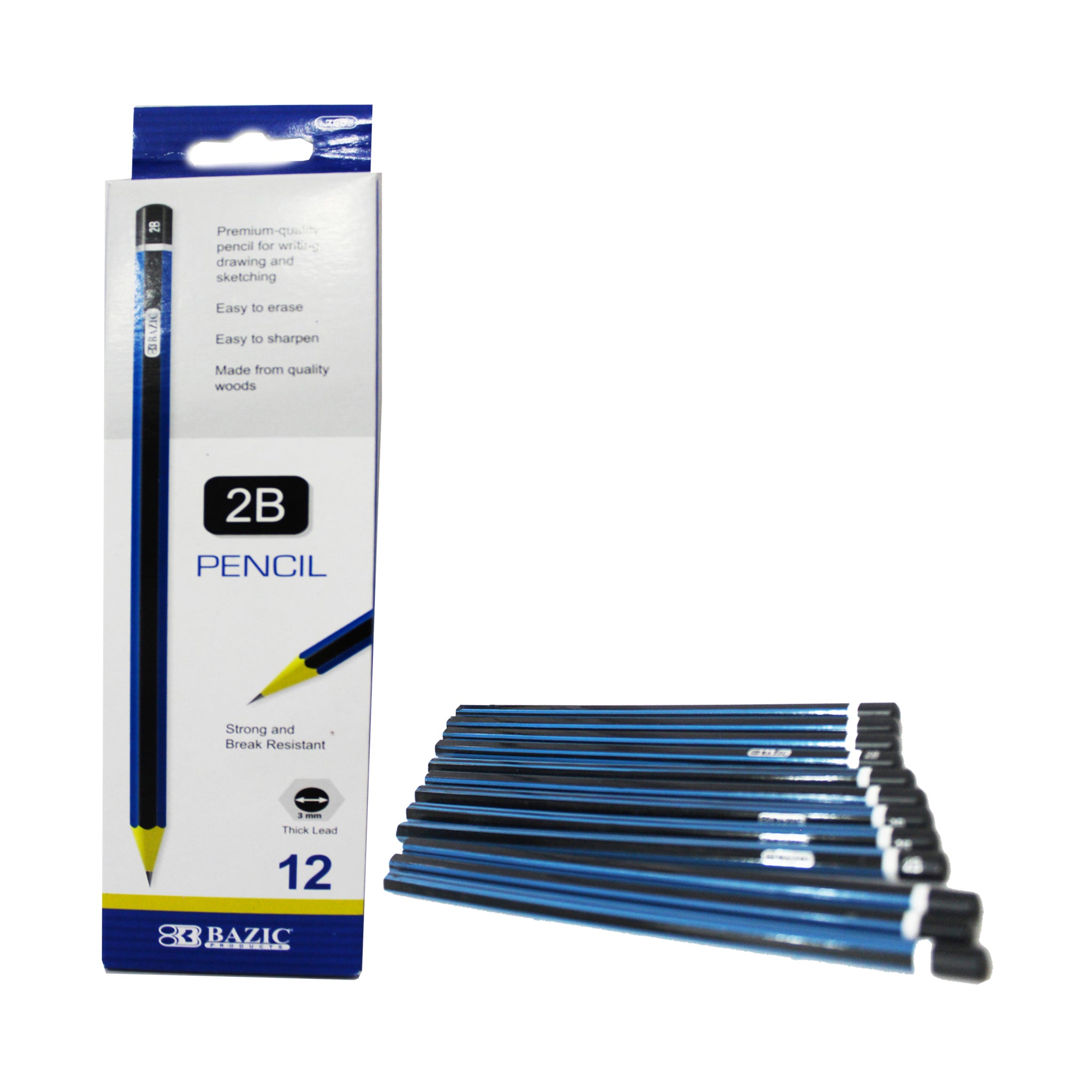 Lápiz 2B 12PCS