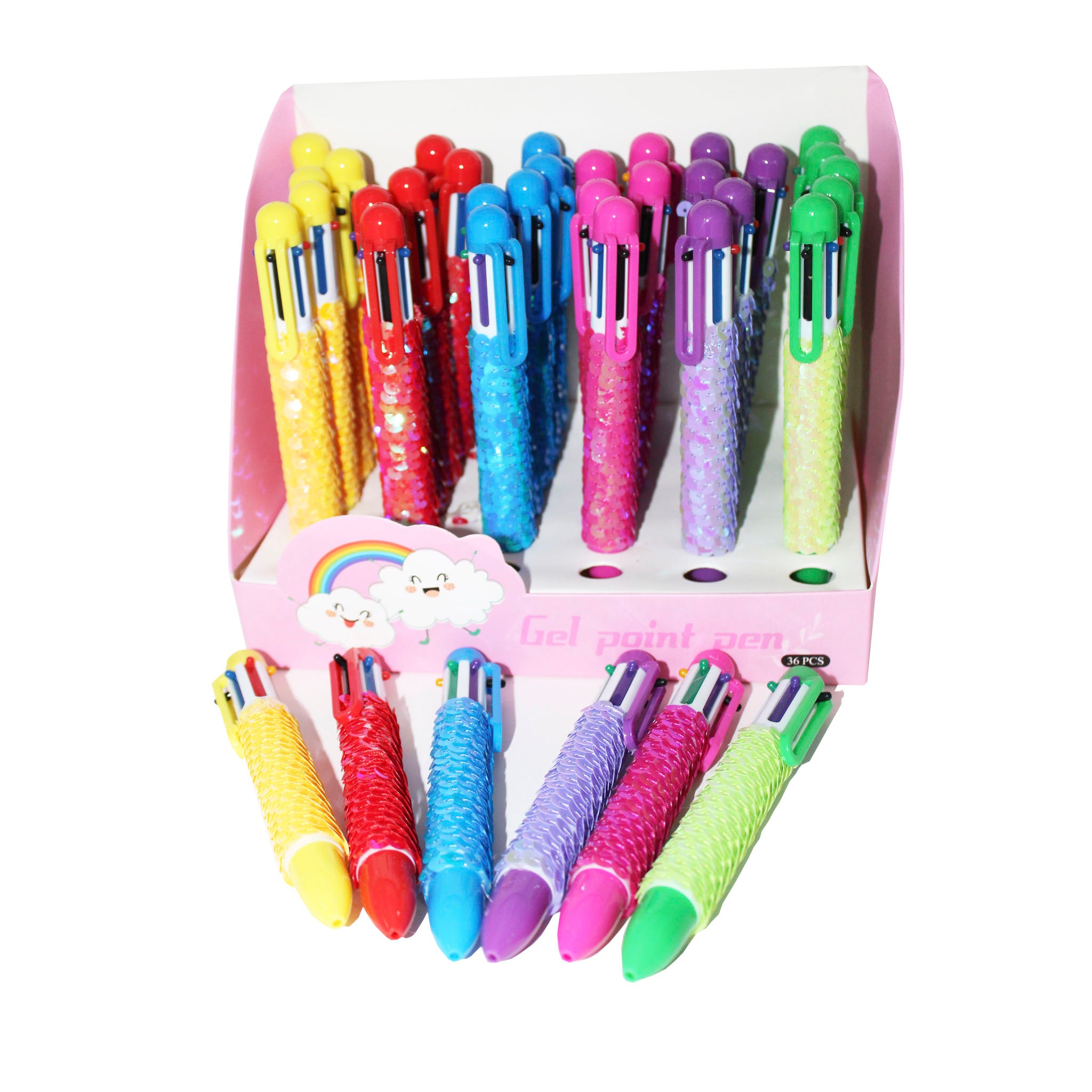 Bolígrafo 6 COLORES