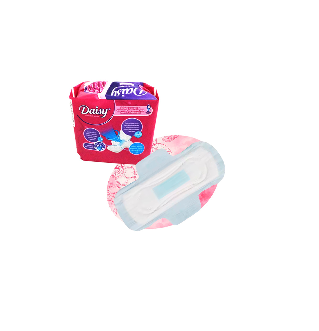 Toallas Sanitarias Con Alas 24CM 10PCS