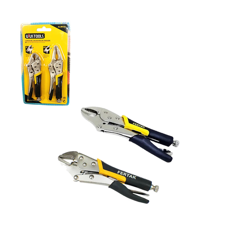 Juego De Alicates De Presión 2PCS (UIUSTOOLS)