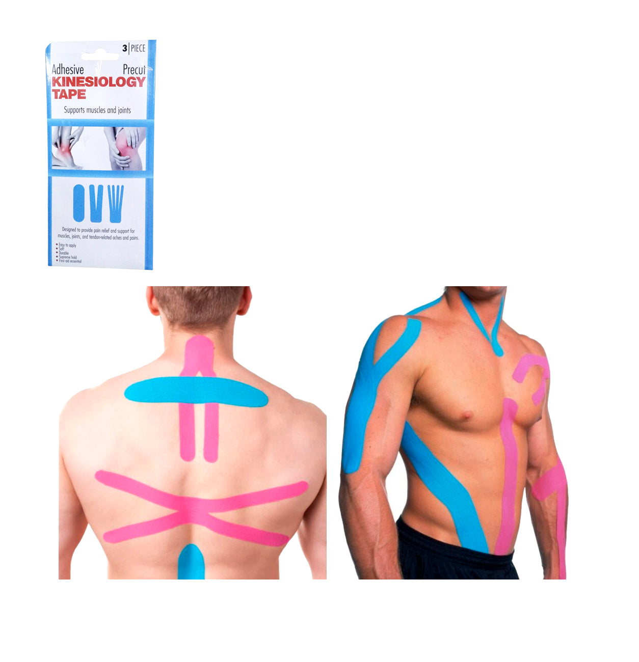 Tape De Kinesiología 3PCS