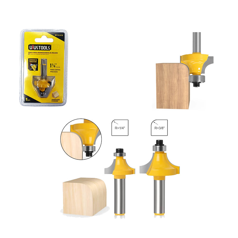 Broca Fresa Redondeadora De Moldura 1 1/4"