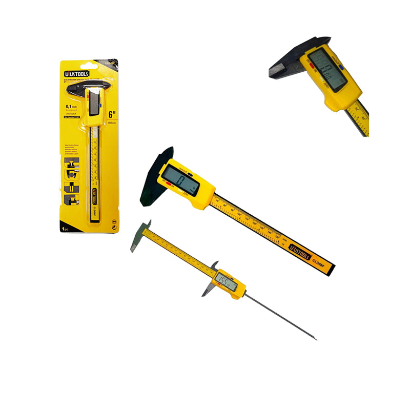 Calibrador Digital Con Fracción 6"