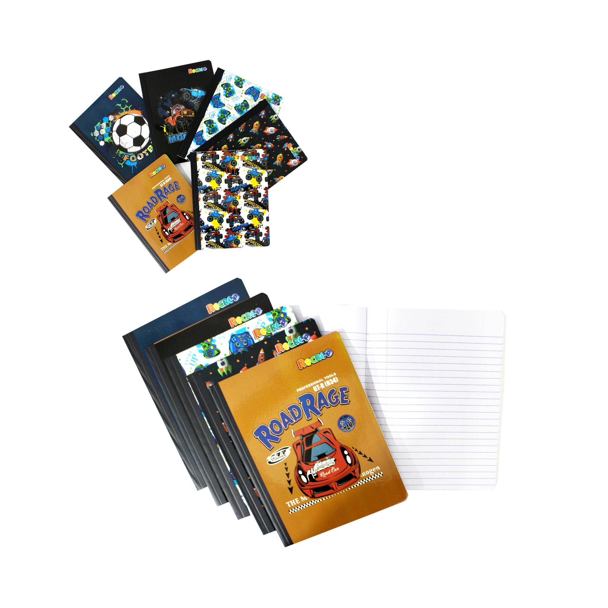 Cuaderno 3 Materias Grande (Niño)