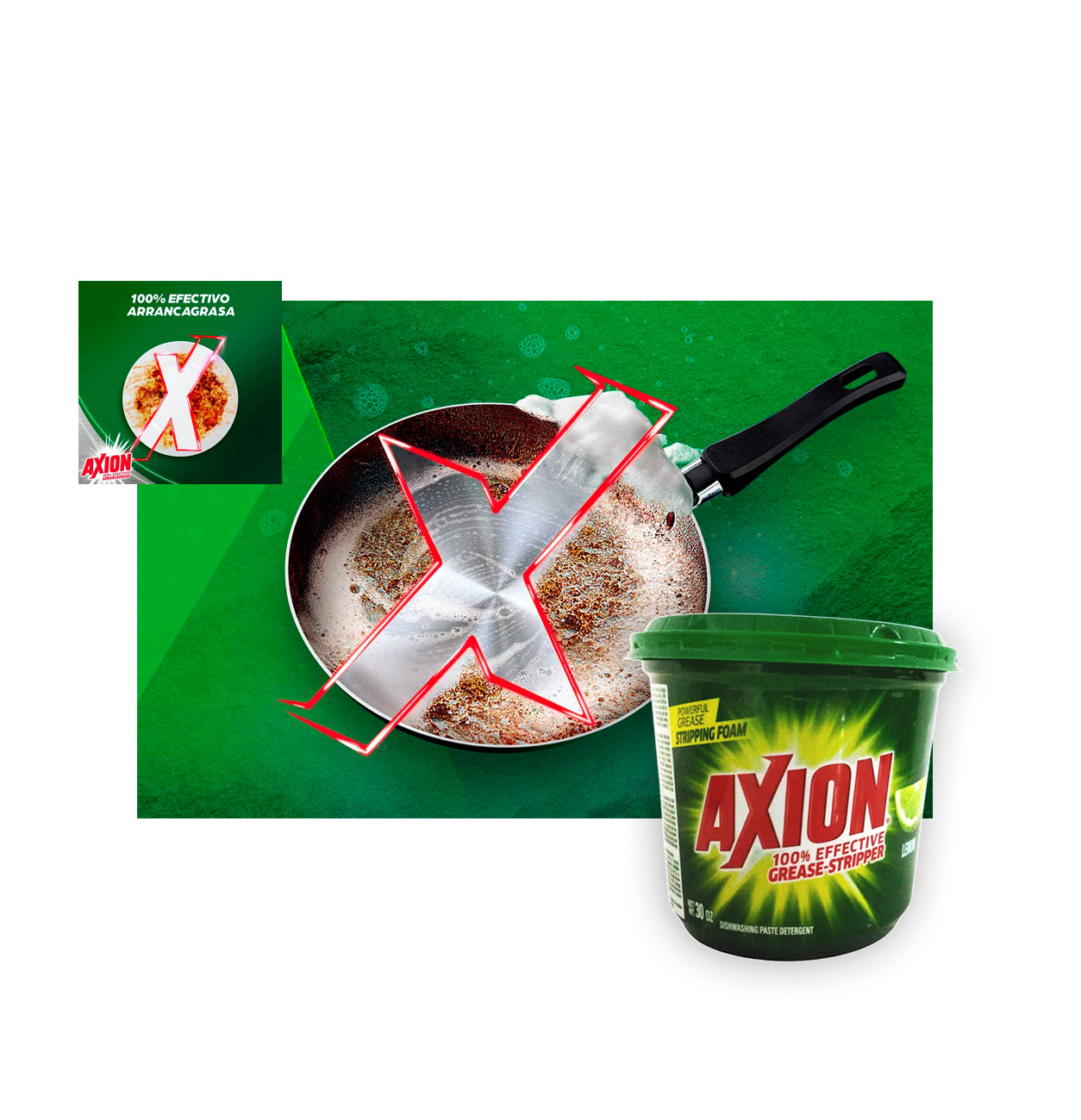 Crema Lavaplatos 850G (Axion)