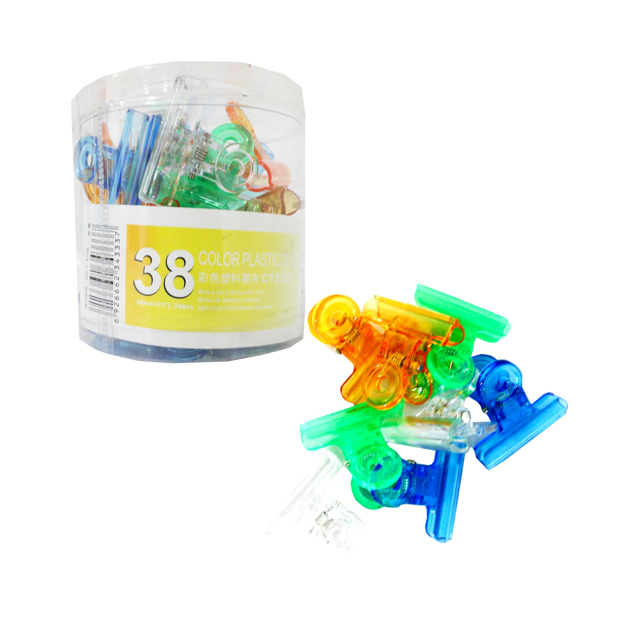 Clips Redondo Plástico 38MM