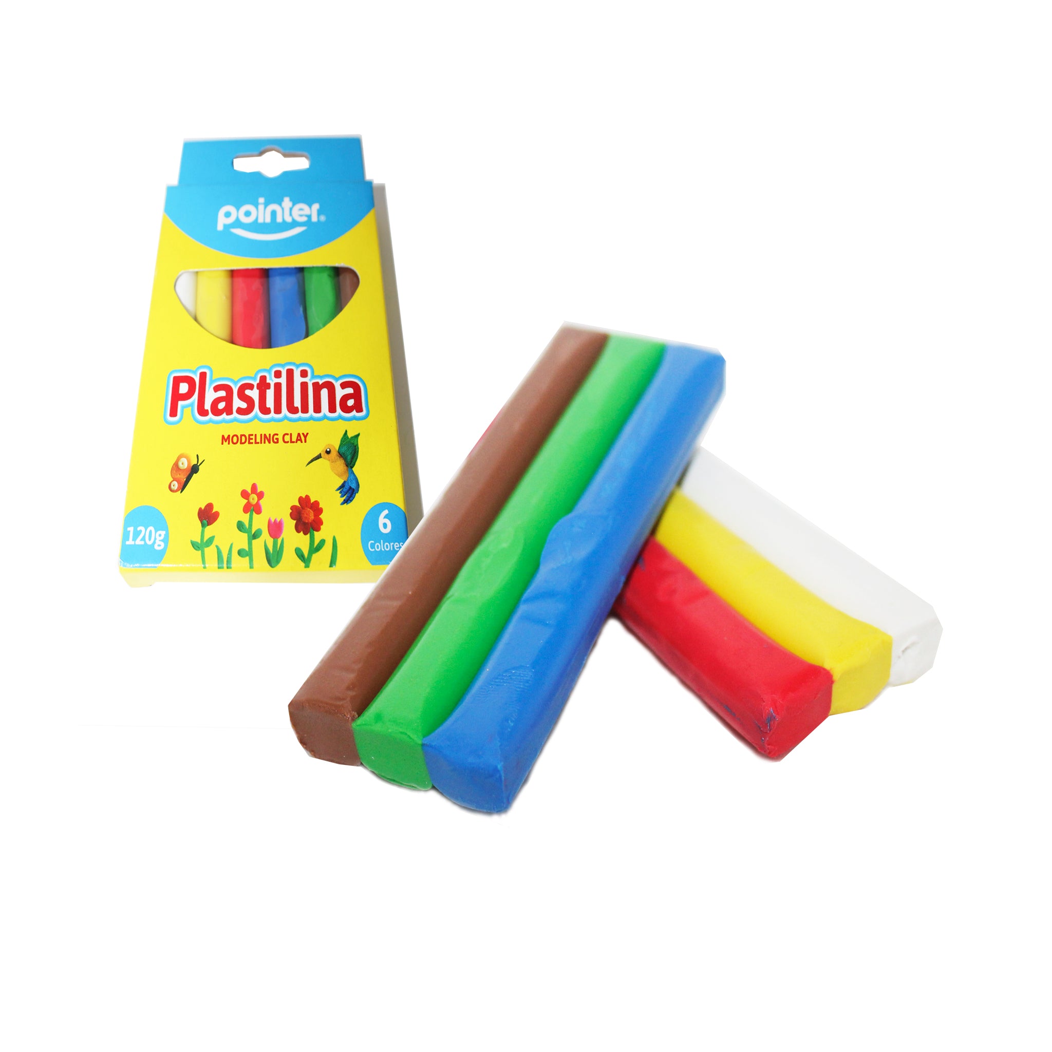 Plastilina 6 Colores 120G