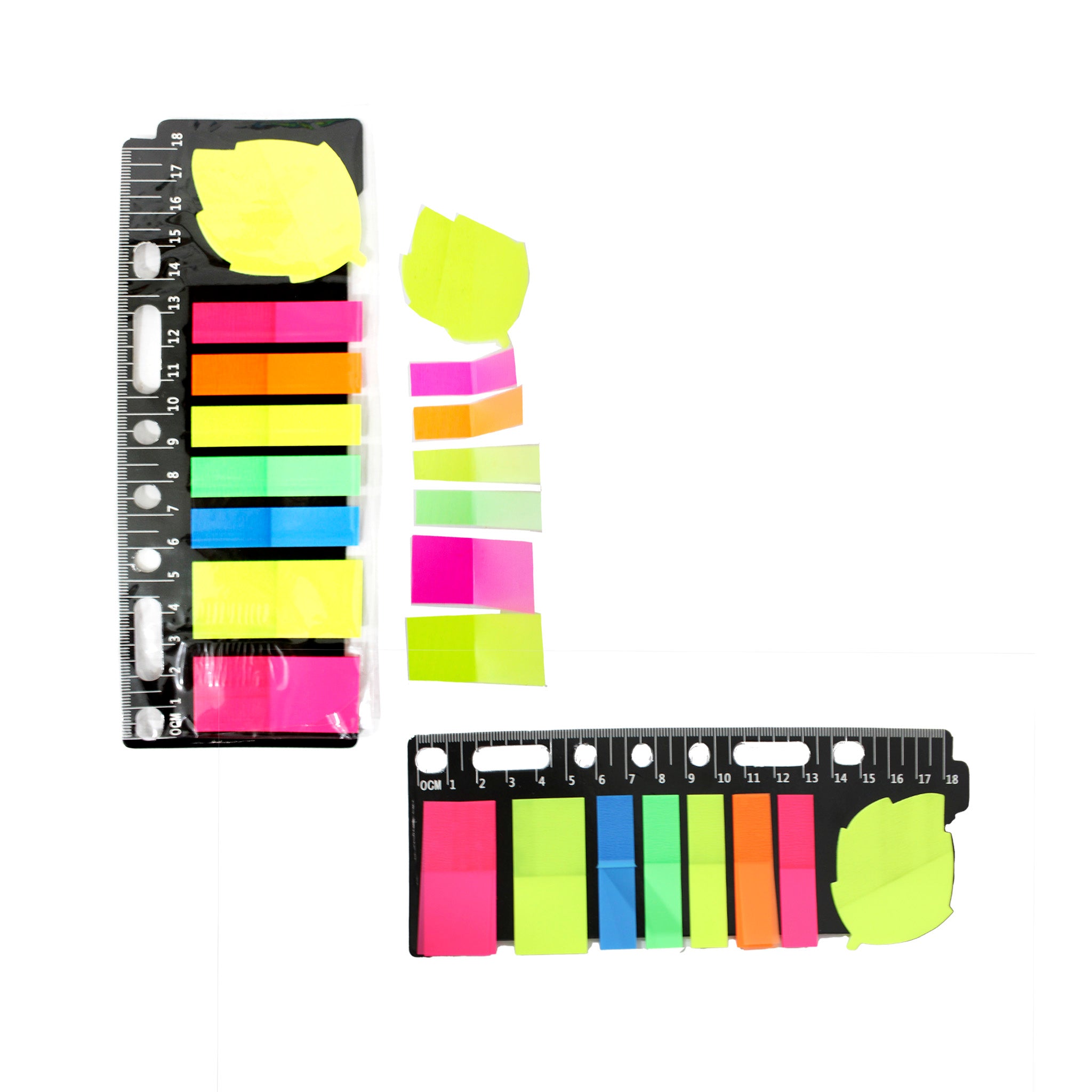 Marcadores De Paginas Colores Neón 8PCS