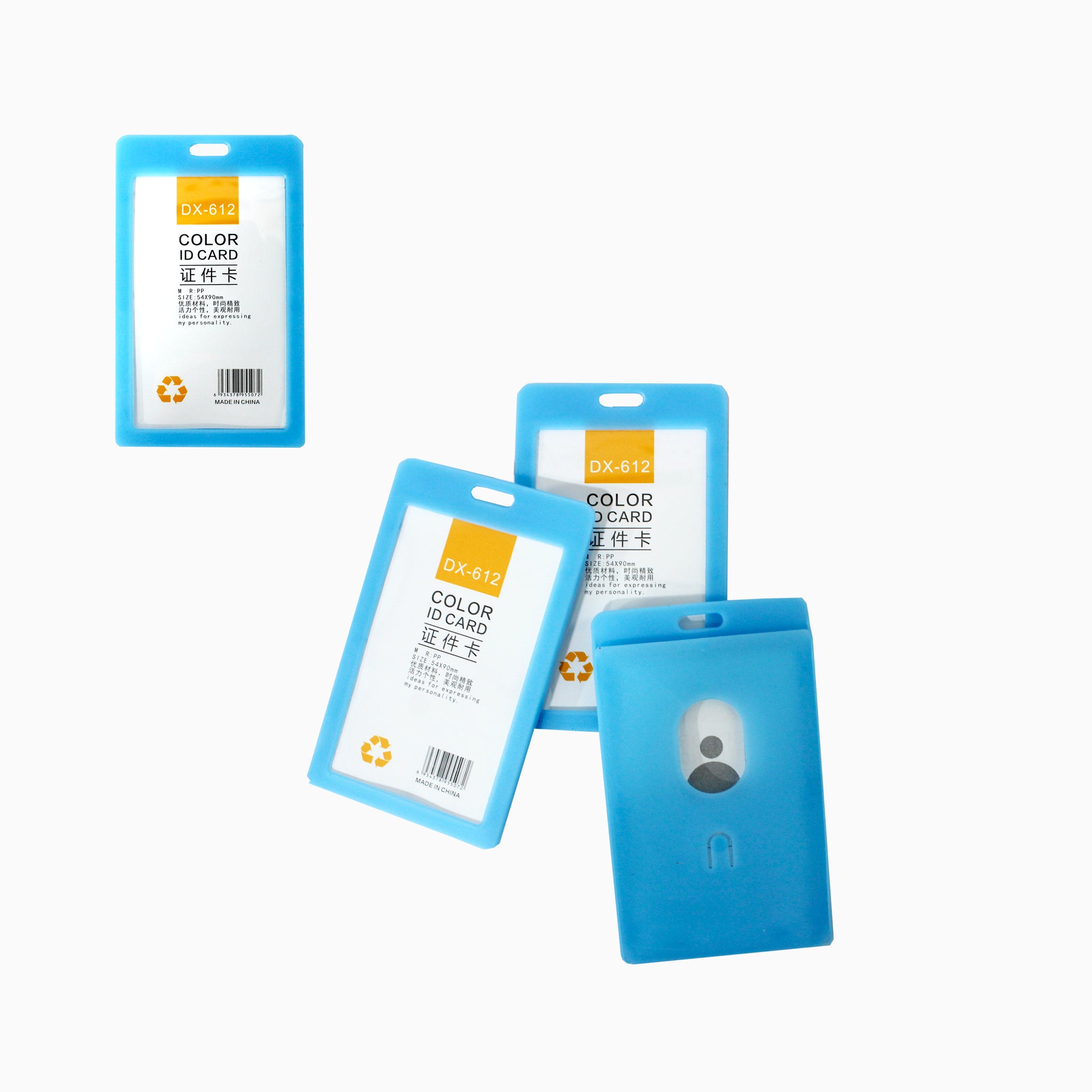 Docena Porta Carnet  Celeste 54X90MM (Vertical)