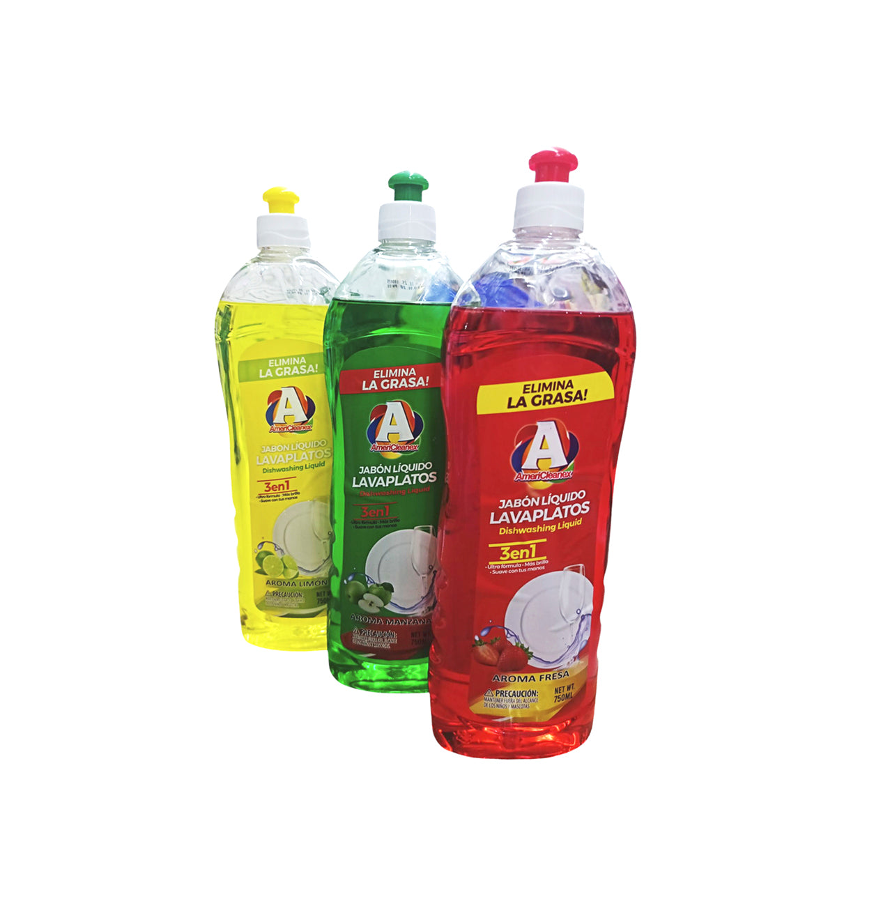Jabón Líquido Lavaplatos 750ML (Americleanex)
