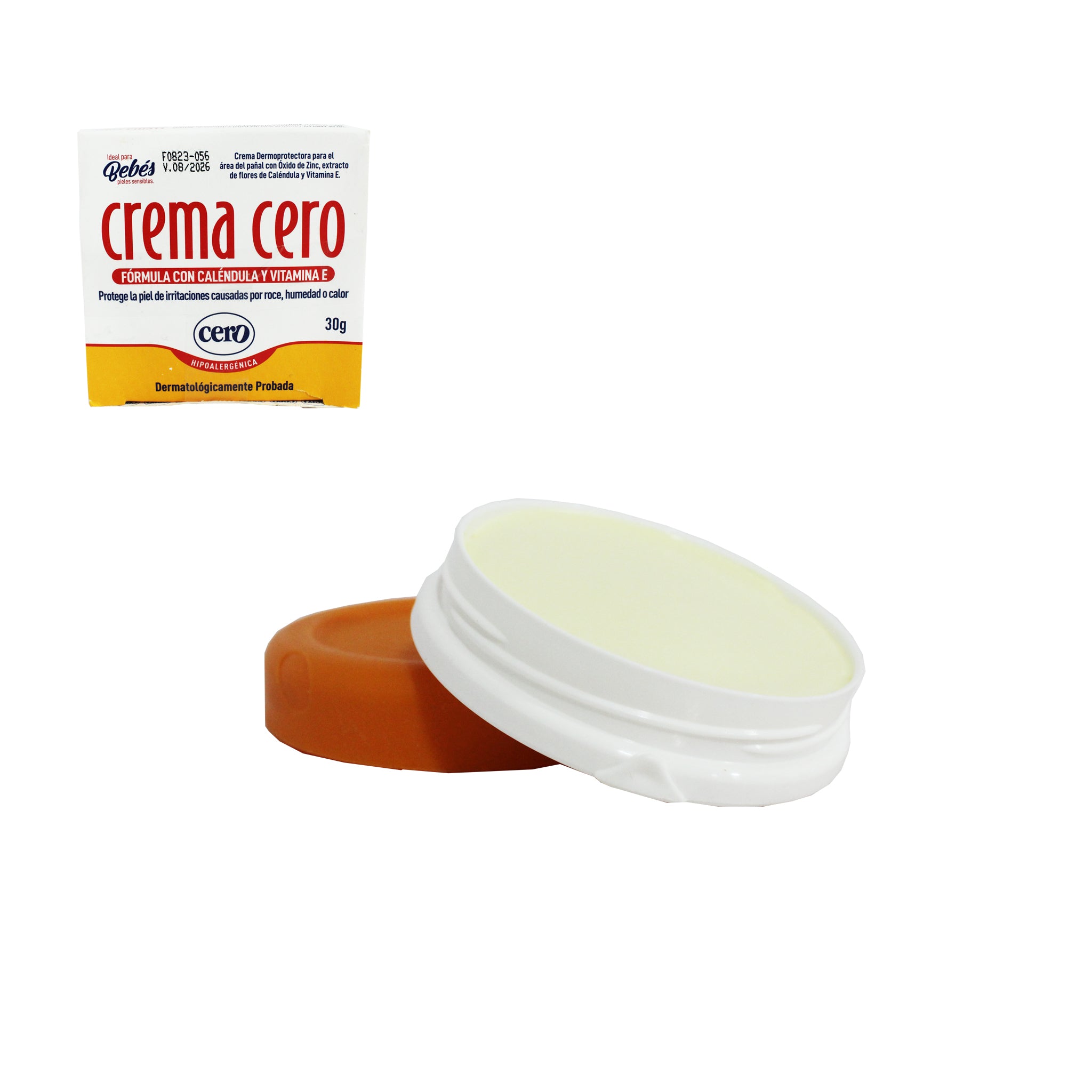 Crema Cero Con Caléndula y Vitamina E 30G