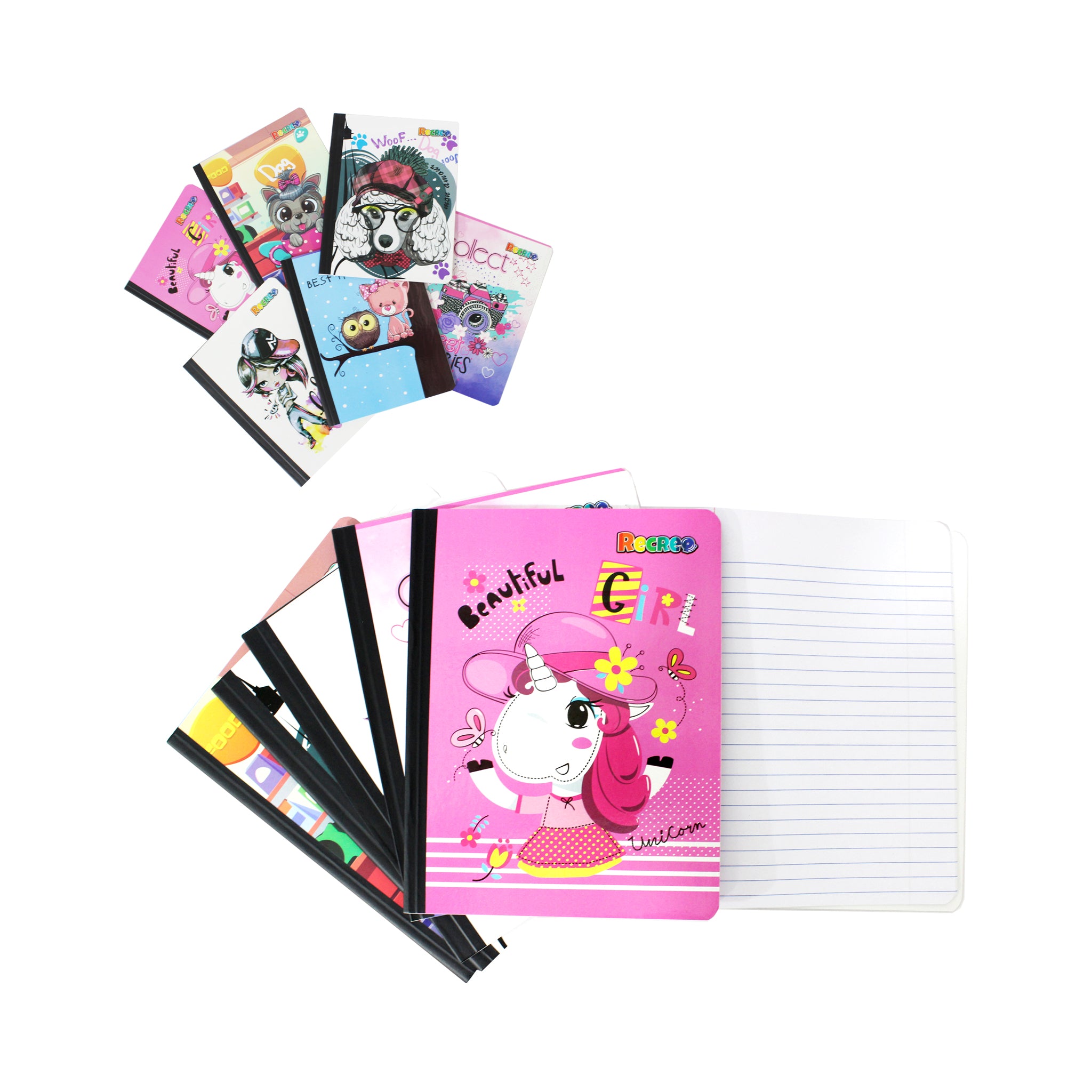 Cuaderno Raya Ancha Grande 200PG (Niña)