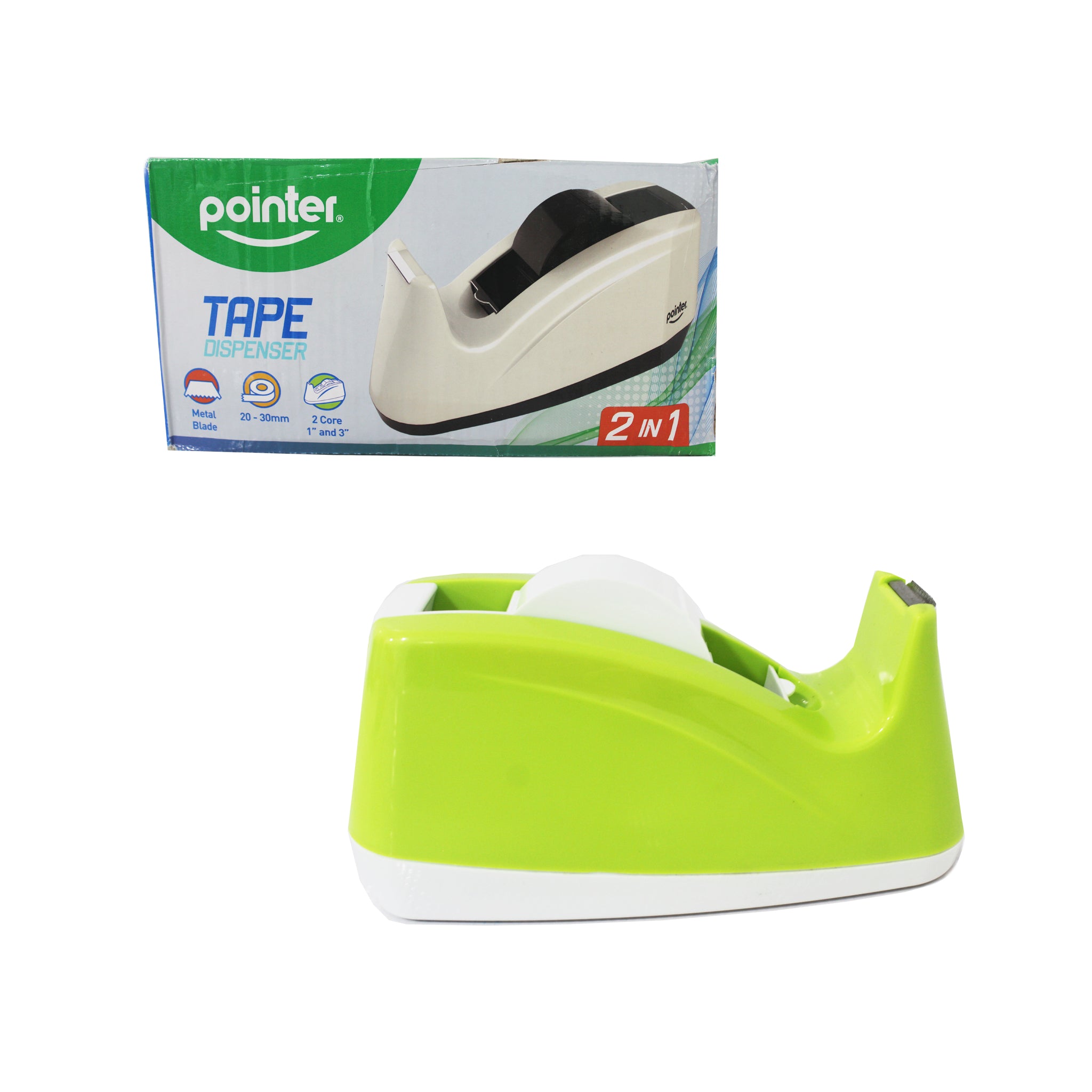 Dispensador De Cinta Adhesiva 2EN1