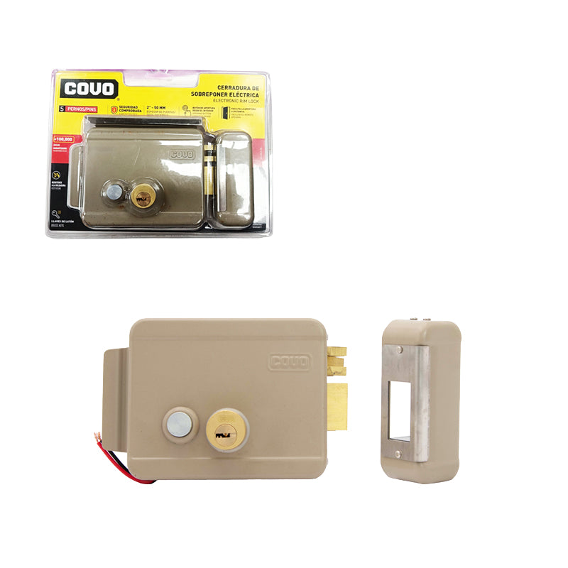 Cerradura De Sobreponer Eléctrica