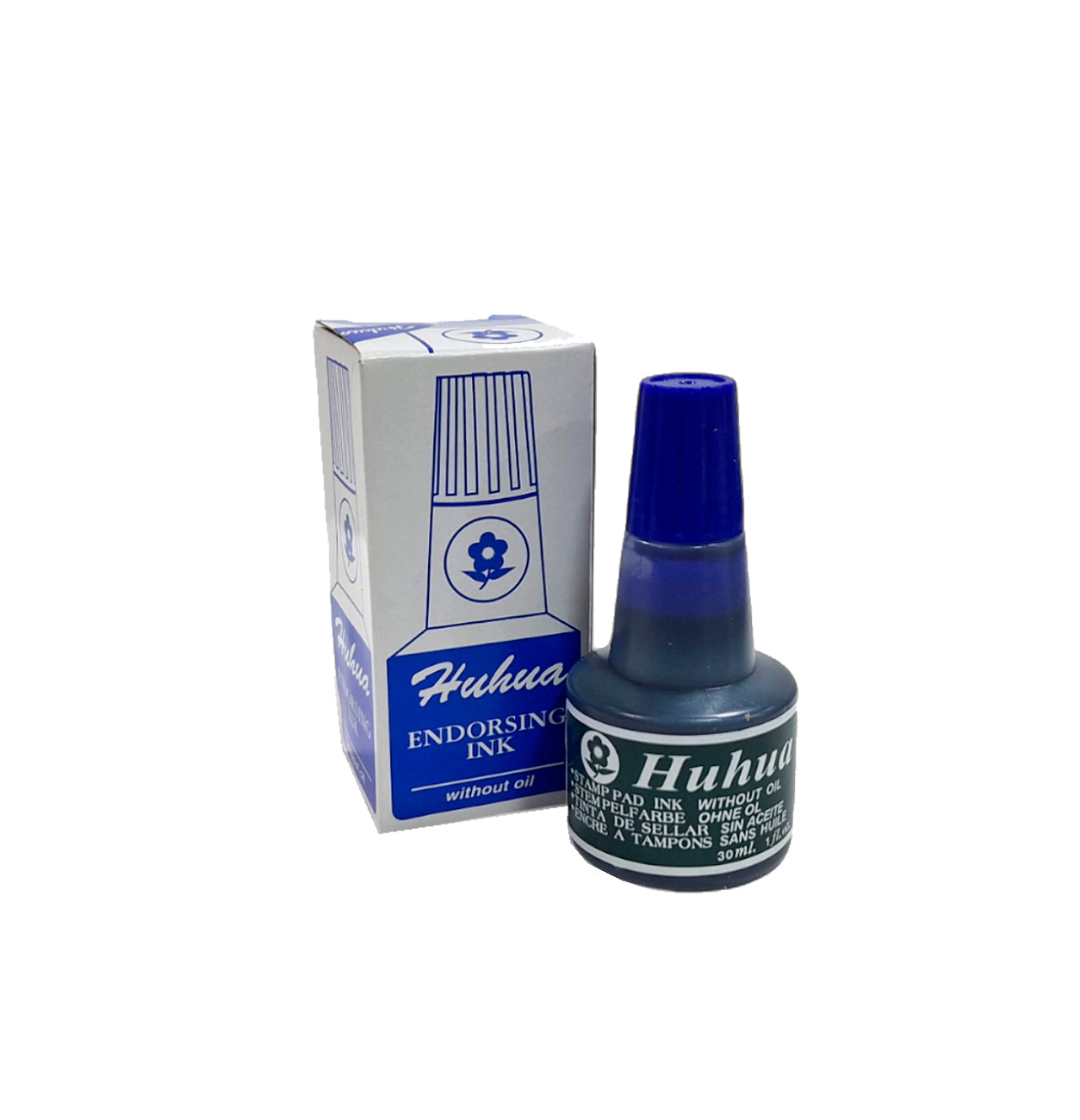 Tinta Azul Para Sellos 30CC