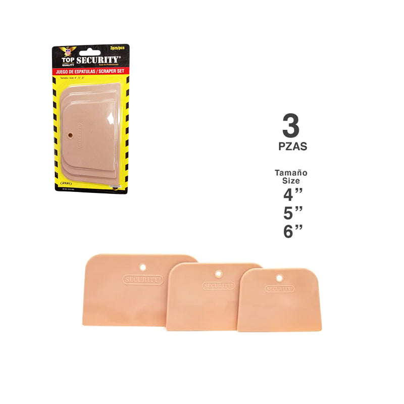 Juego De Espatula 3PCS (SECURITY)