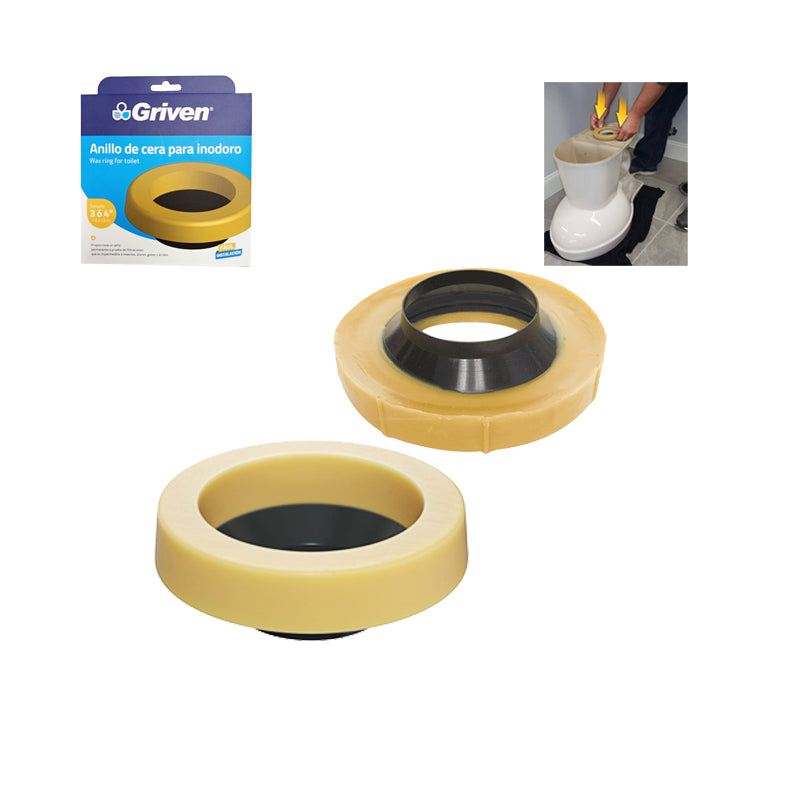 Anillo De Cera Para Inodoro 3 O 4"
