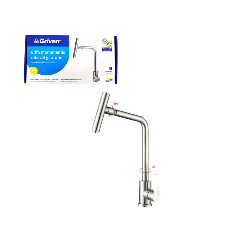 Grifo Monomando Cabeza Giratorio