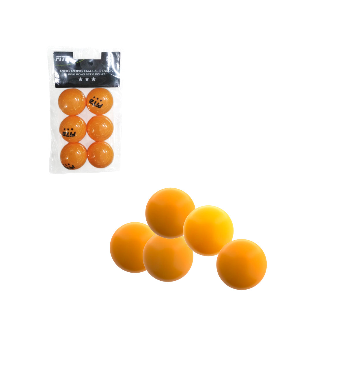 Bolas De Ping Pong 6PCS