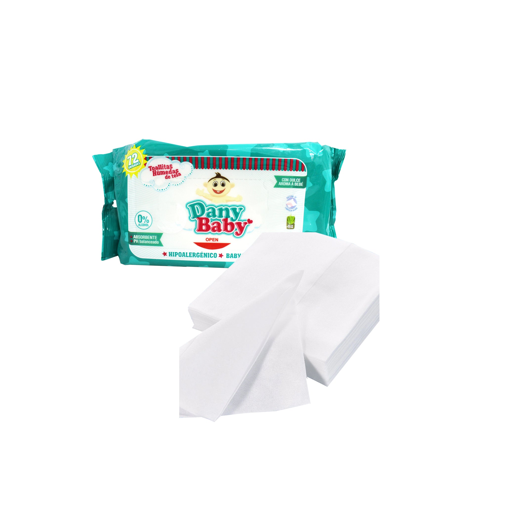Toallitas Húmedas 72PCS