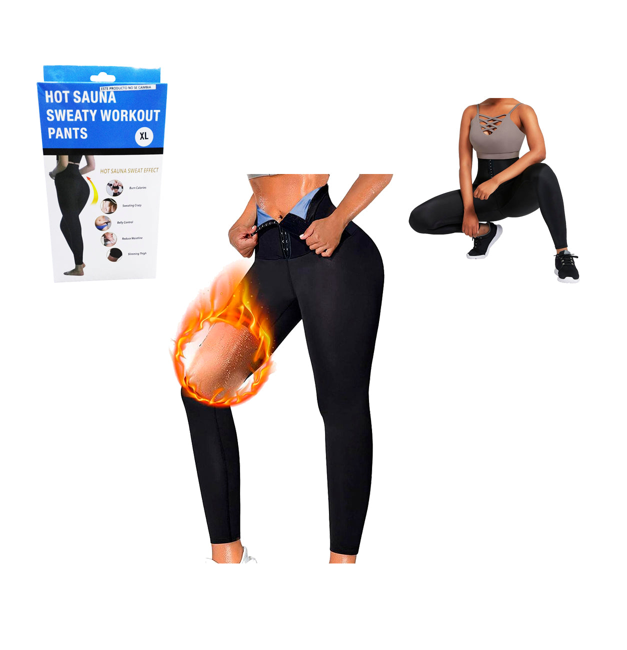 Pantalones De Entrenamiento Para Sauna