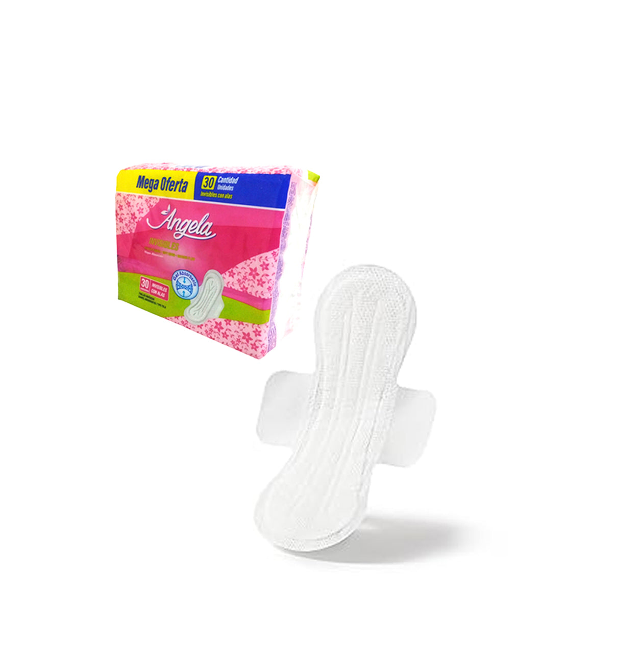 Toallas Sanitarias Con Alas 30PCS