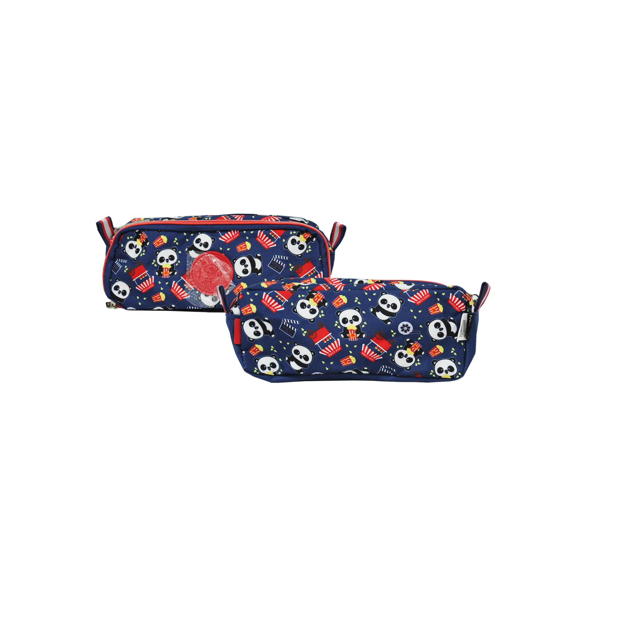 Cartuchera 2 Zipper (Oso Panda)