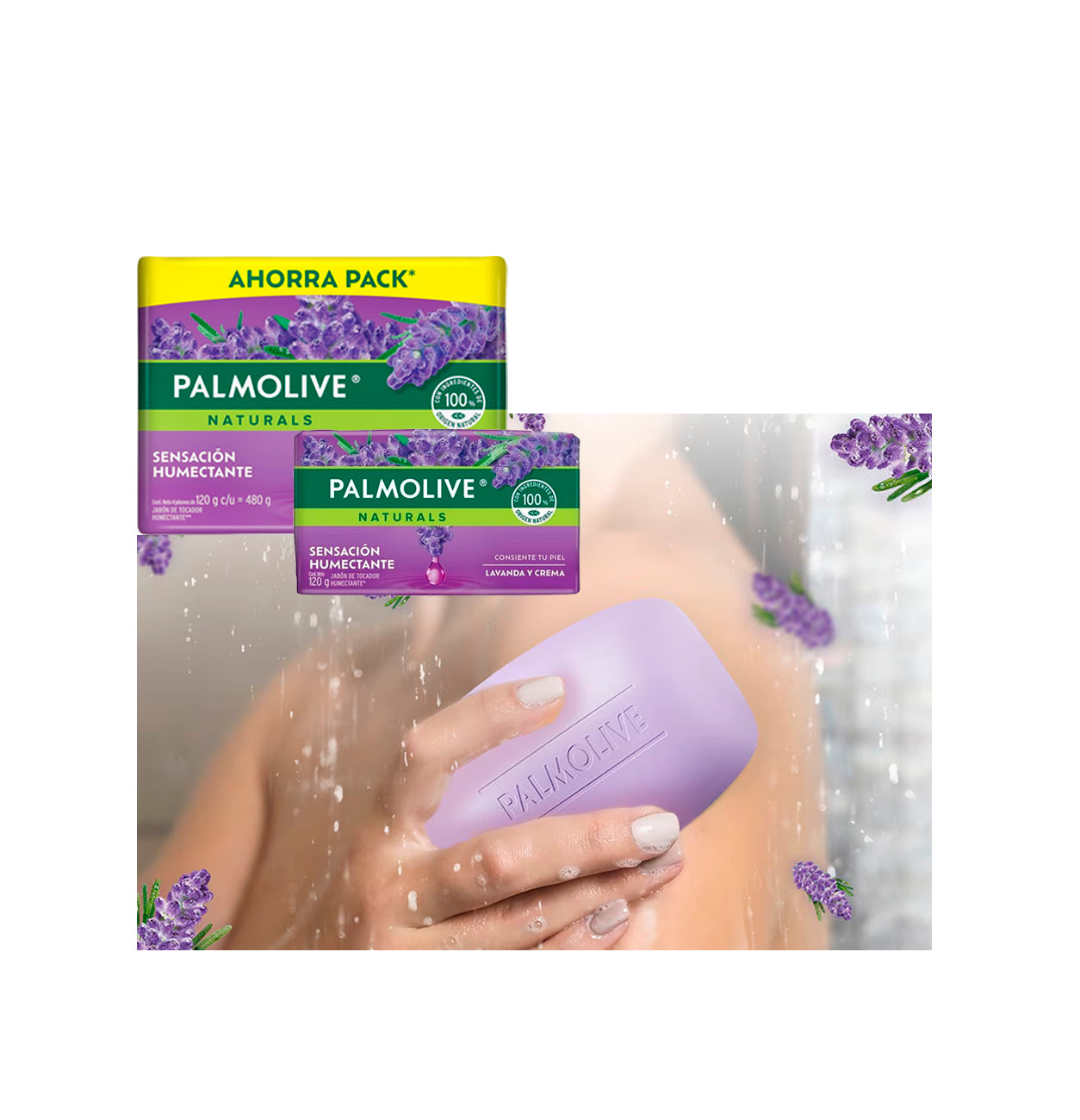 Jabón En Barra 120G C/U 4pcs (Palmolive)