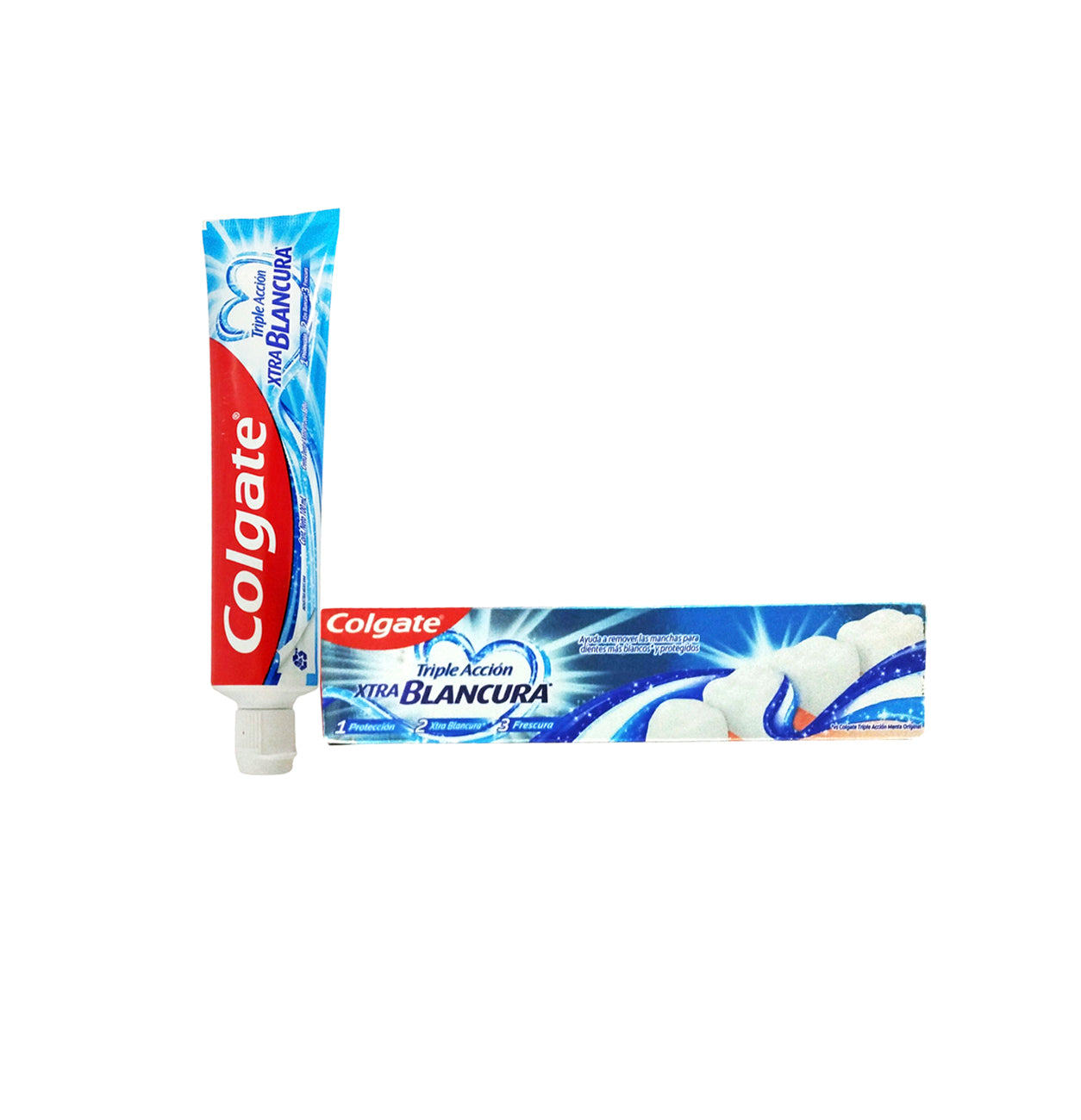 Crema Dental Triple Acción Extra Blancura 100ML (Colgate)