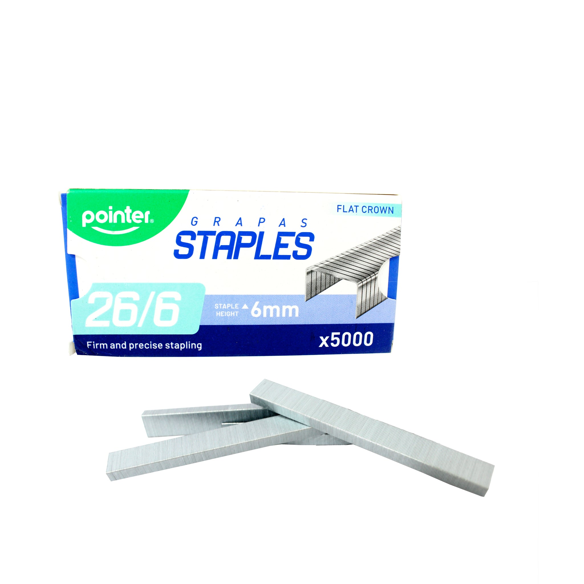 Grapas De Metal 6MM  X5000