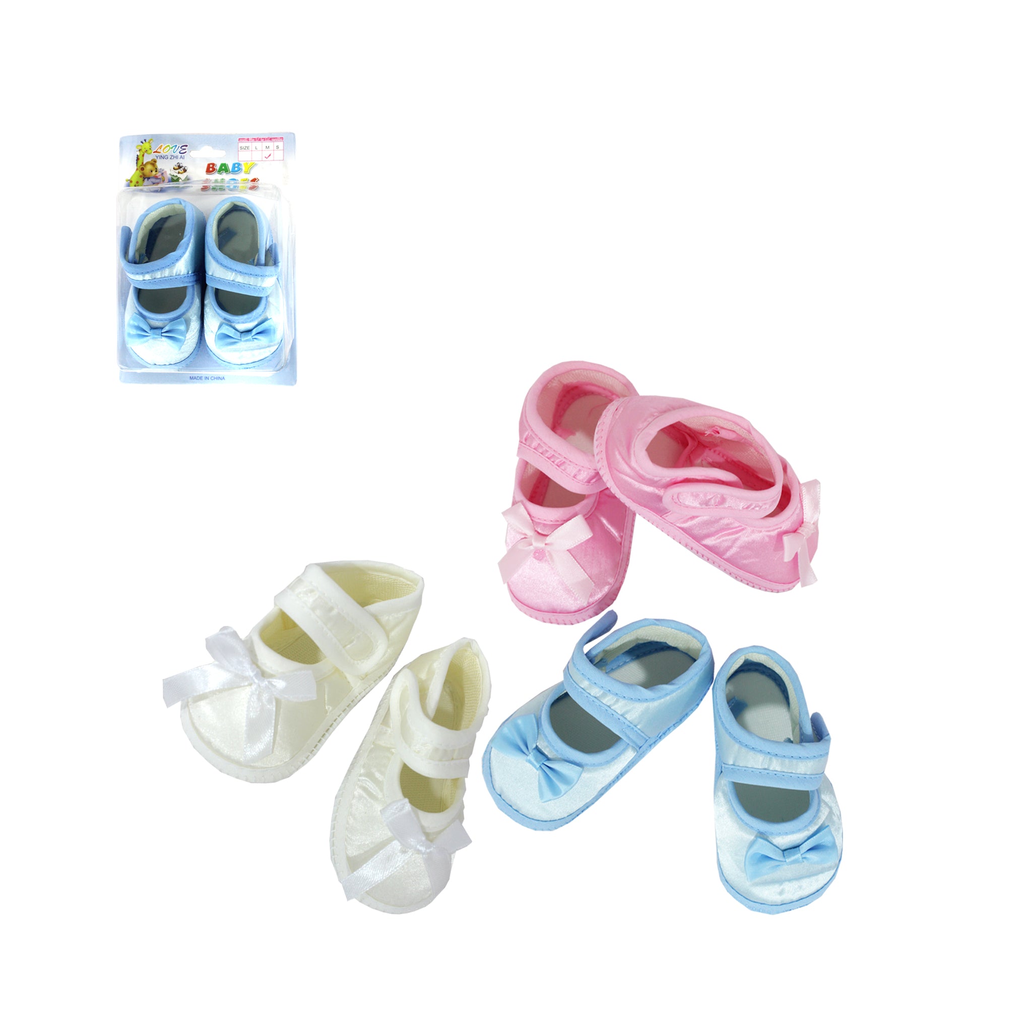 Zapatitos Lisos  Colores Surtidos (Niña)