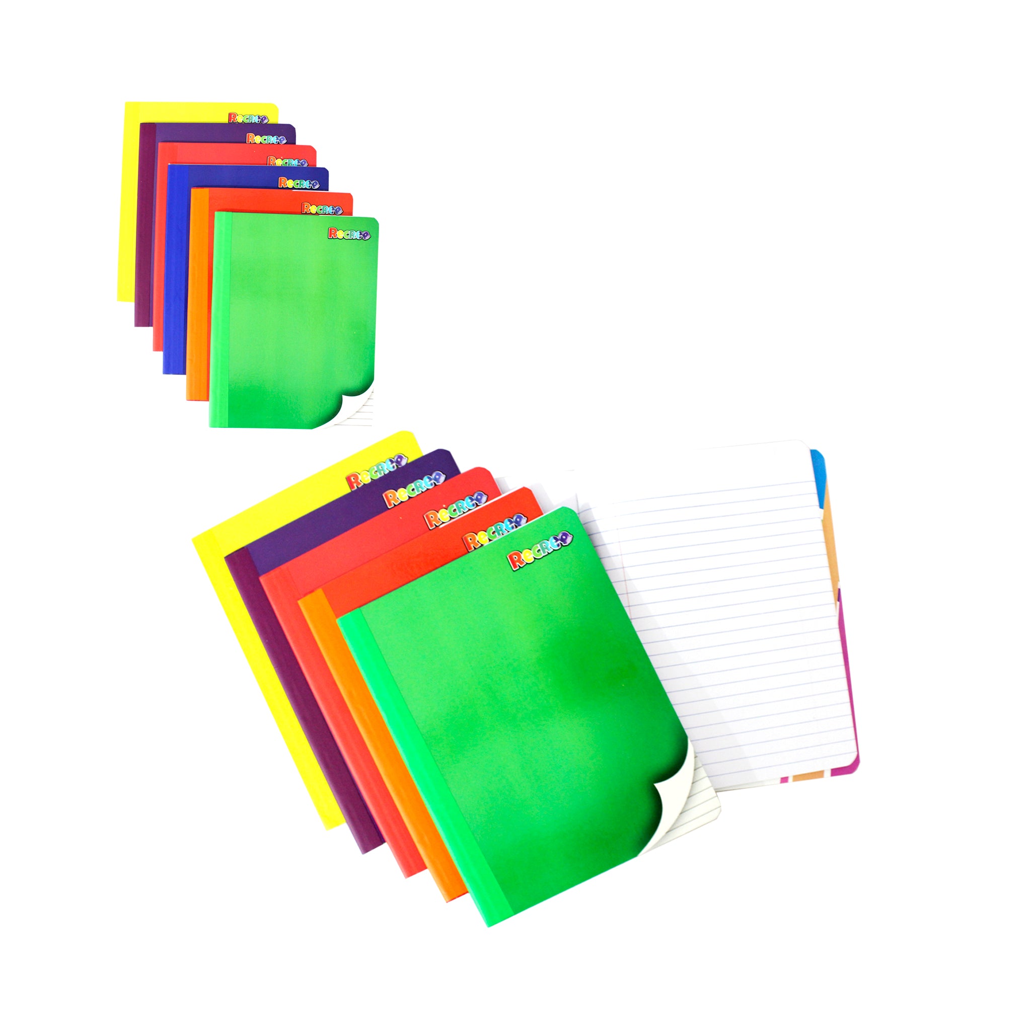 Cuaderno 5 Materias Grande (Lisos)