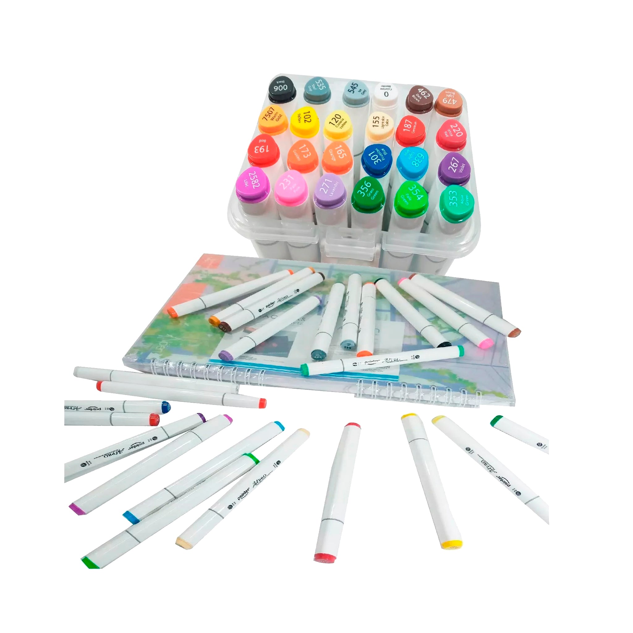 Marcadores Doble Punta 24PCS