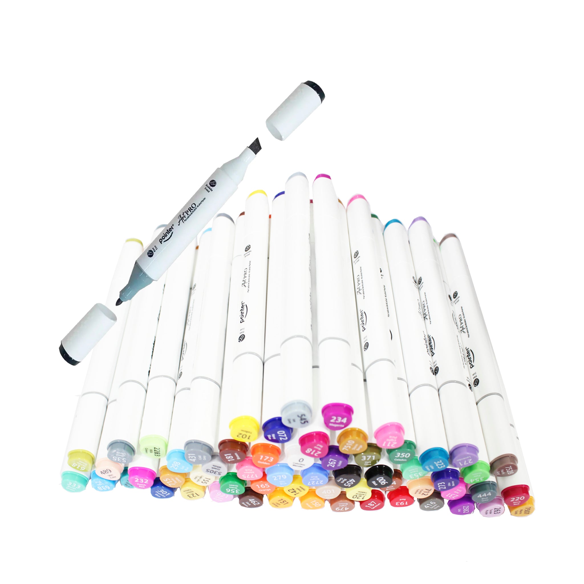 Marcadores Doble Punta 60PCS