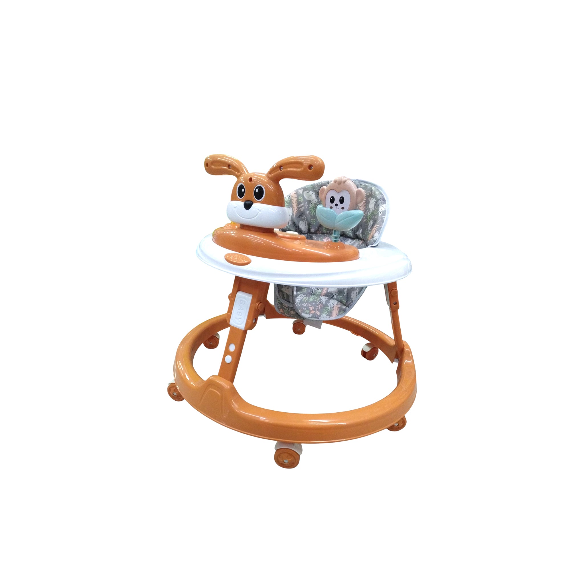 Andadera Plástica Ajustable Para Bebe Con Música y Juguete