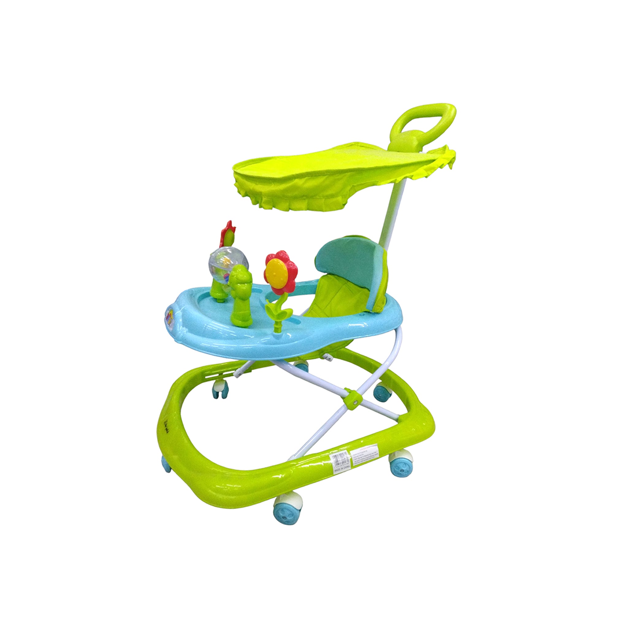 Andadera Plástica Ajustable Para Bebe Con Música y Juguete