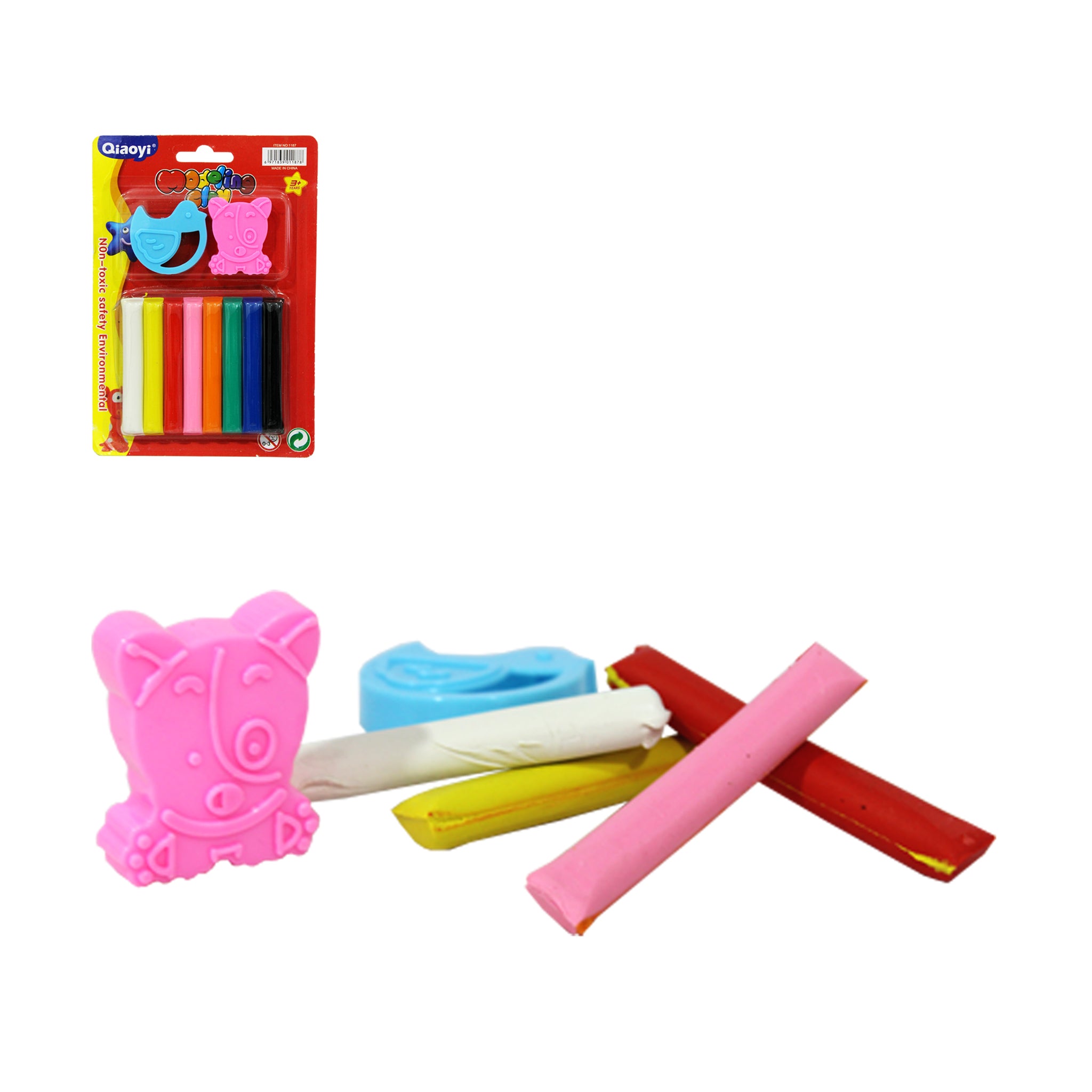 Plastilinas Con Moldes 10PCS